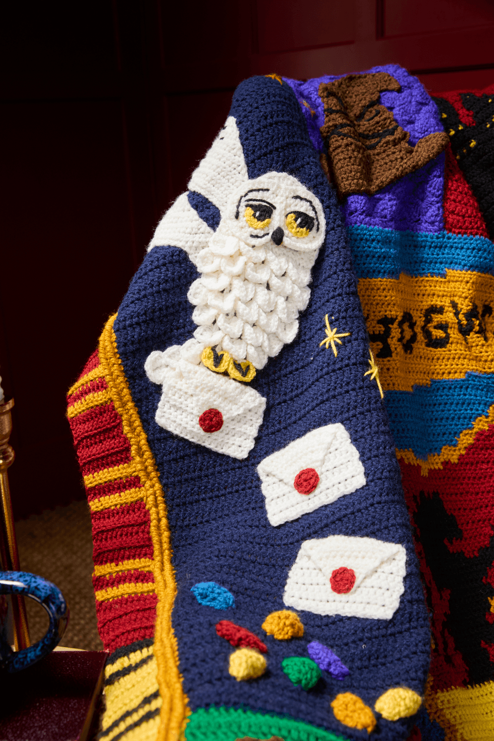 Sirdar Journey to Hogwarts Harry Potter Blanket 2026 - Crochet Along (CAL)