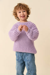 Sirdar Snuggly Chunky Scandi Rib Sweater Pattern 2631
