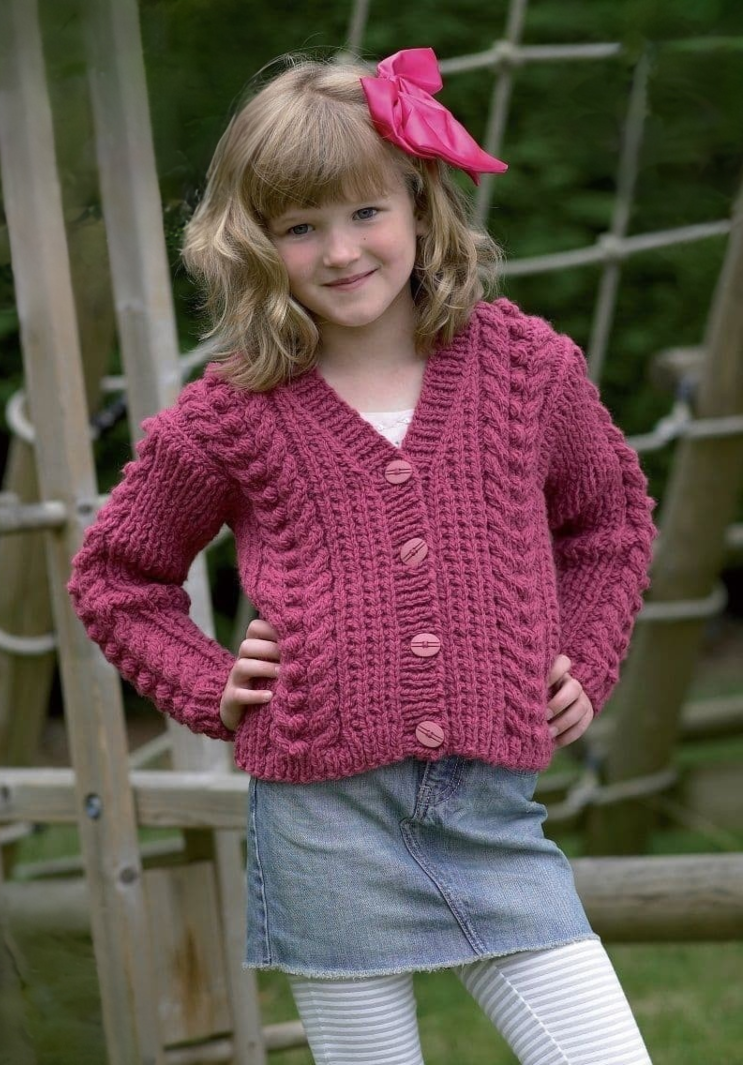 King Cole Magnum Chunky Cardigan & Gilet Pattern 3269*