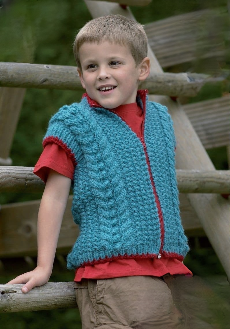 King Cole Magnum Chunky Cardigan & Gilet Pattern 3269*