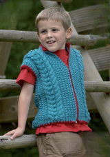 King Cole Magnum Chunky Cardigan & Gilet Pattern 3269*