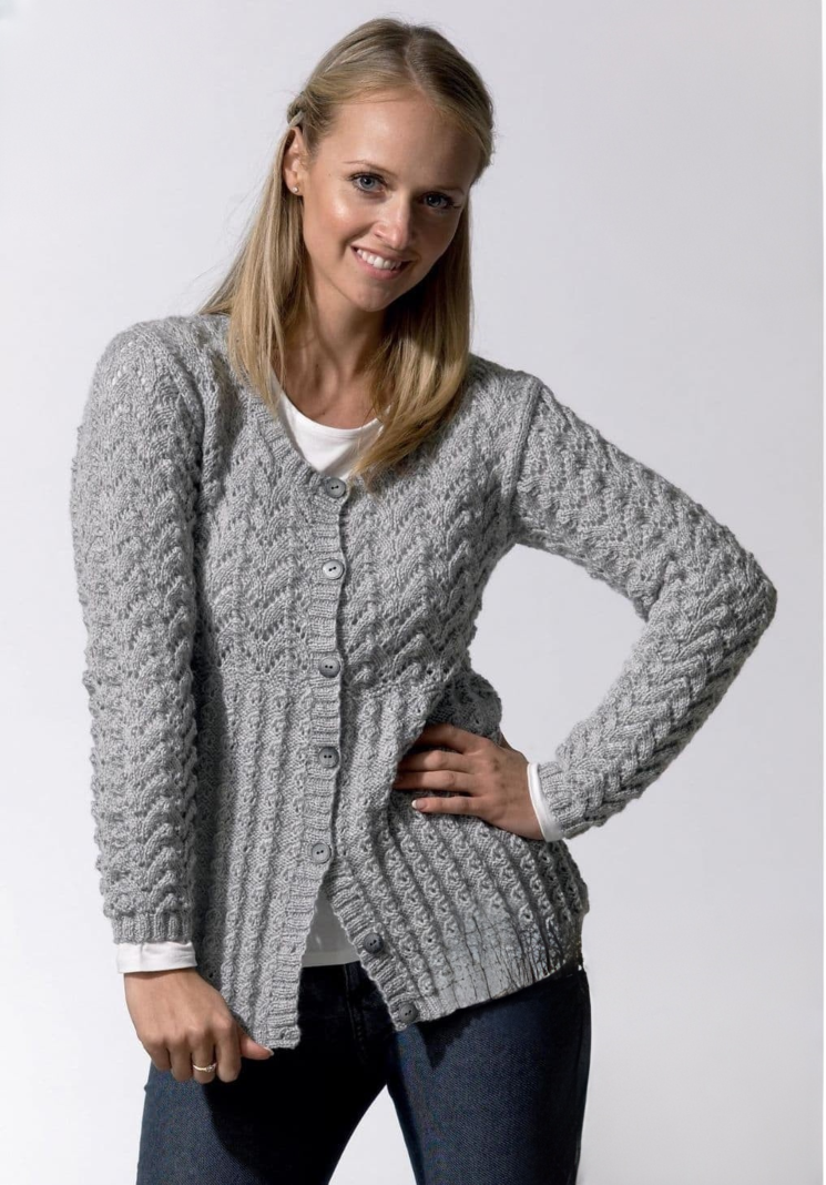 King Cole Moods DK Long & 3/4 Sleeved Cardigan Pattern 3280*