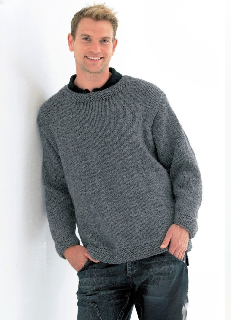 King Cole Magnum Chunky Jacket & Sweater Pattern 3294*