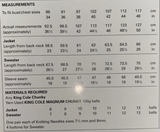 King Cole Magnum Chunky Jacket & Sweater Pattern 3295