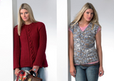 King Cole Magnum Chunky Sweater & Top Pattern 3431*