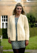 King Cole Maxi-Lite Super Chunky Jacket Pattern 3569*
