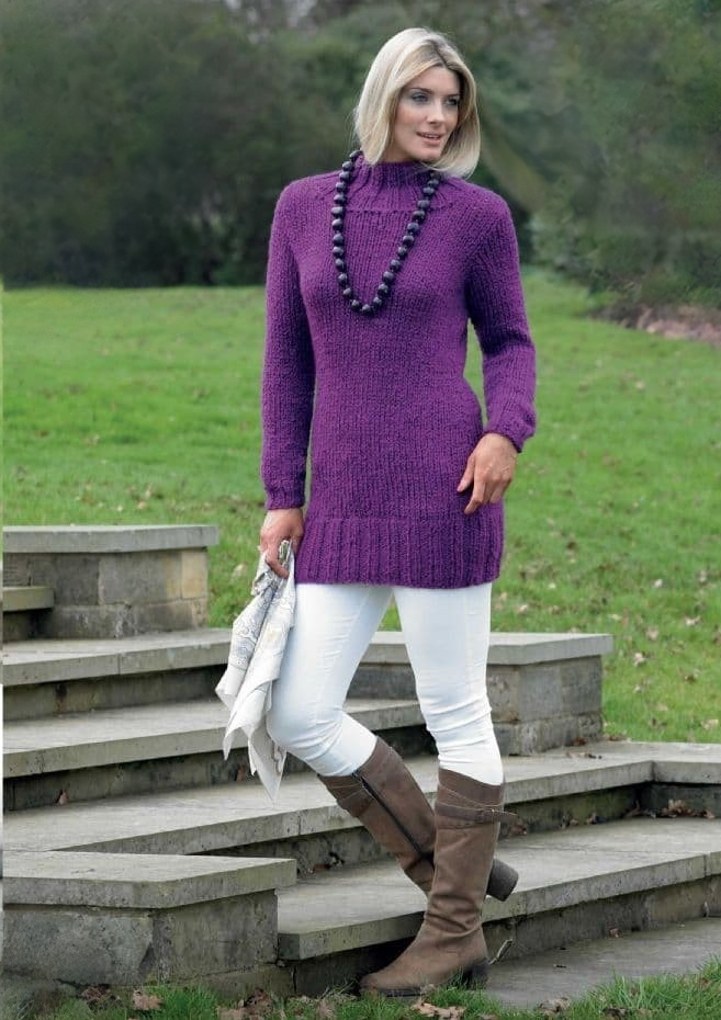 King Cole Maxi-Lite Super Chunky Sweater Pattern 3570*