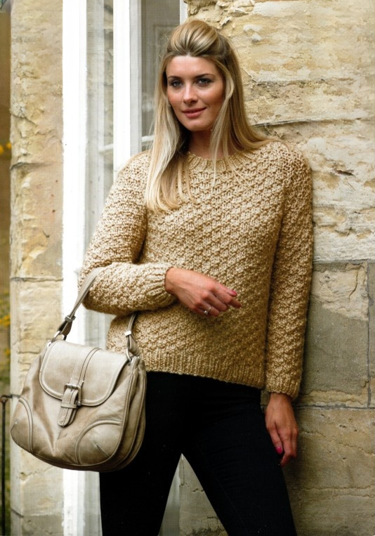 King Cole Maxi-Lite Super Chunky Sweater & Jacket Pattern 3572*