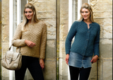 King Cole Maxi-Lite Super Chunky Sweater & Jacket Pattern 3572*