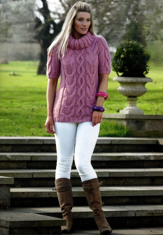King Cole Maxi-Lite Super Chunky Sweater Pattern 3574*
