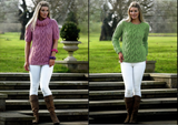 King Cole Maxi-Lite Super Chunky Sweater Pattern 3574*