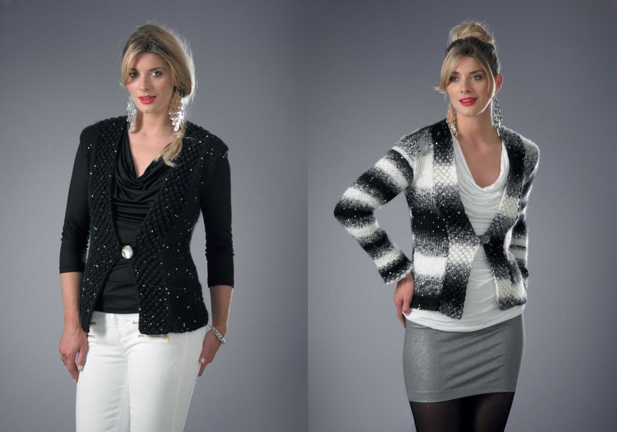King Cole Galaxy Chunky Cardigan & Waistcoat Pattern 3613*