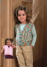 King Cole Smooth DK Cardigan & Waistcoat Pattern 3727*