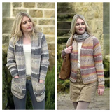 King Cole Drifter Chunky Cardigans Pattern 4599
