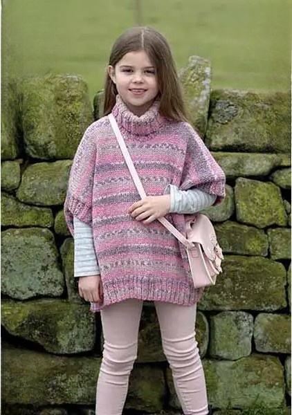 King Cole Drifter Chunky Ponchos Pattern 4602
