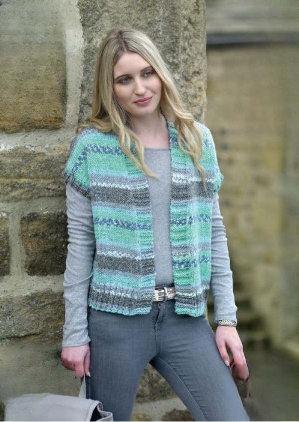 King Cole Drifter Chunky Waistcoats Pattern 4607