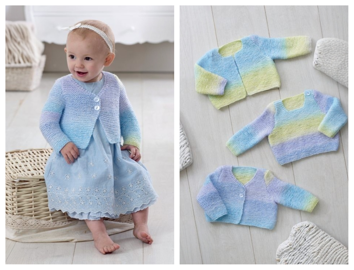 King Cole Melody DK Cardigans and Sweater Pattern 4674