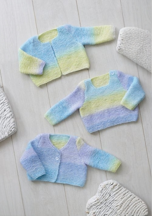 King Cole Melody DK Cardigans and Sweater Pattern 4674