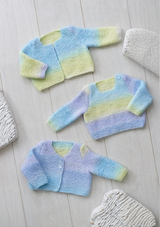 King Cole Melody DK Cardigans and Sweater Pattern 4674