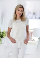 King Cole Giza cotton Sorbet 4-Ply Tops Pattern 4786*