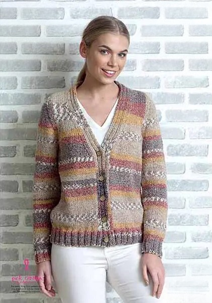 King Cole Drifter Chunky Cardigan & Waistcoat Pattern 4850