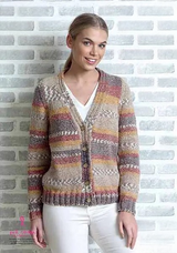 King Cole Drifter Chunky Cardigan & Waistcoat Pattern 4850