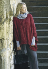 King Cole Indulge Chunky Ponchos Pattern 4861