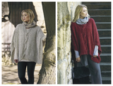 King Cole Indulge Chunky Ponchos Pattern 4861
