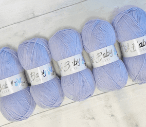 5 x 100g Woolcraft Babycare 4 Ply