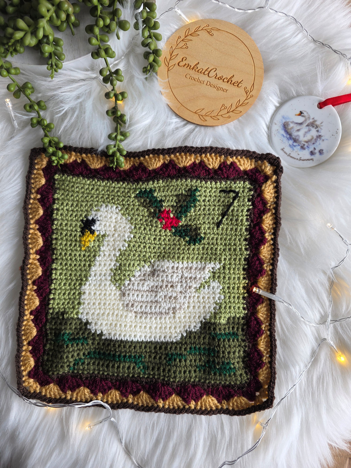 Stylecraft 12 Days of Christmas CAL by EKM Crochet
