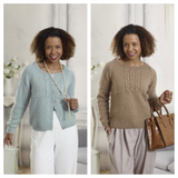 King Cole Majestic DK Sweater & Cardigan Pattern 5224