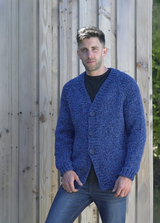 King Cole Big Value Super Chunky Stormy V Neck Cardigan and Sweater Pattern 5307