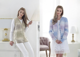 King Cole Drifter 4-Ply Waistcoat and Cardigan Knitting Pattern 5381*