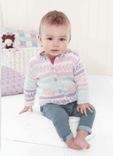 King Cole Cherished DK Cardigans Pattern 5417