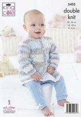 King Cole Splash DK Sweater, Cardigan & Hat Pattern 5433