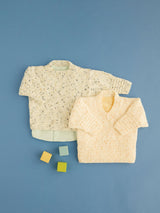 Hayfield Baby Bonus Spot DK Spotty Sweaters Pattern 5441