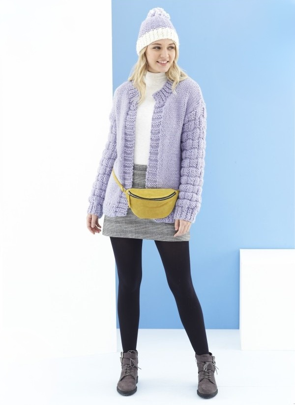 King Cole Timeless Classic Super Chunky Cardigans and Hats Pattern 5523