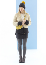 King Cole Timeless Classic Super Chunky Cardigan & Hat Pattern 5526*