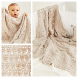 Sirdar Snuggly 3 Ply Little Buds Crochet Blanket Pattern 5527