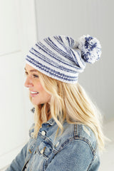 King Cole Stripe DK Hats, Berets and Scarves Pattern 5598