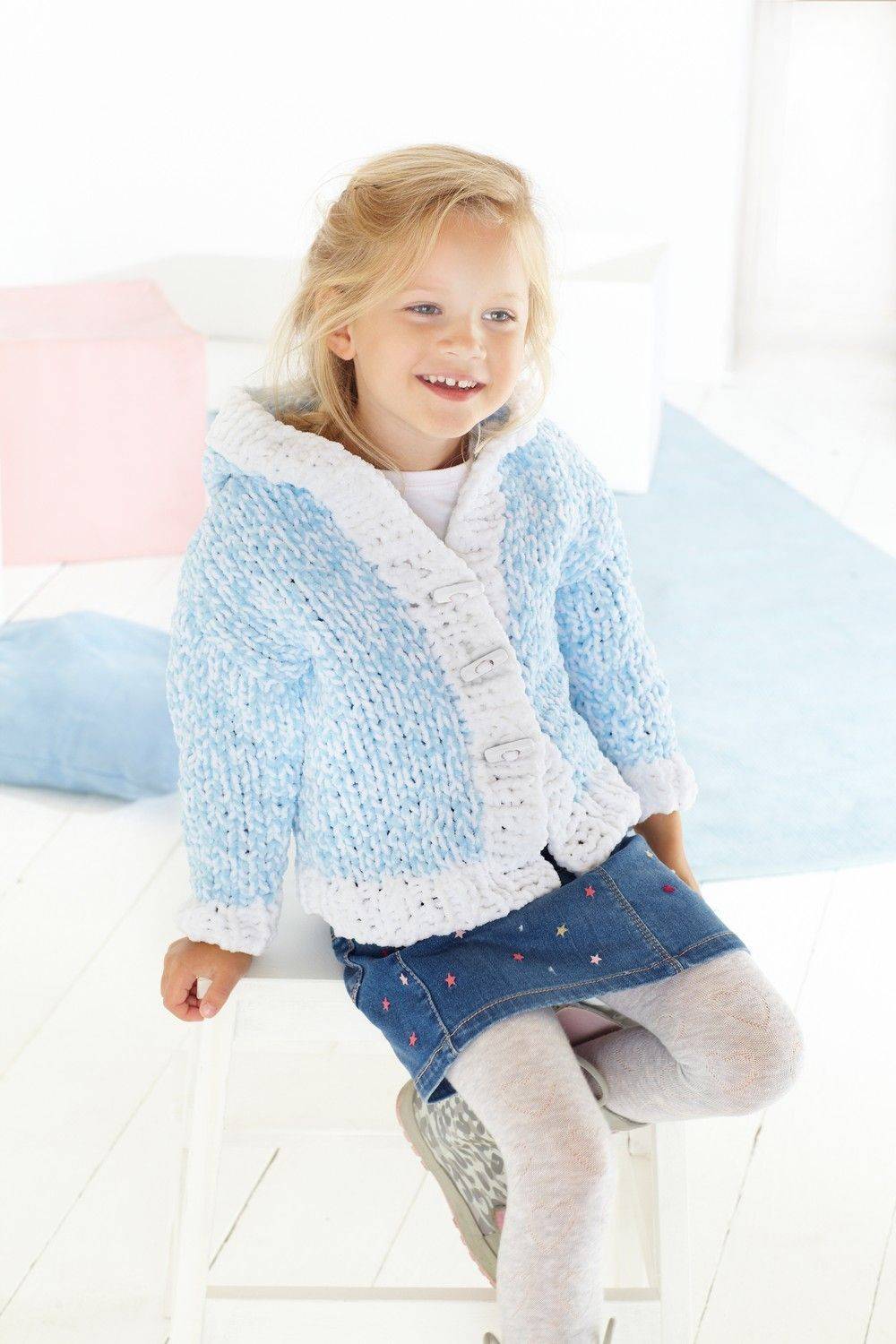 King Cole Yummy Crush Chunky Cardigans Pattern 5601
