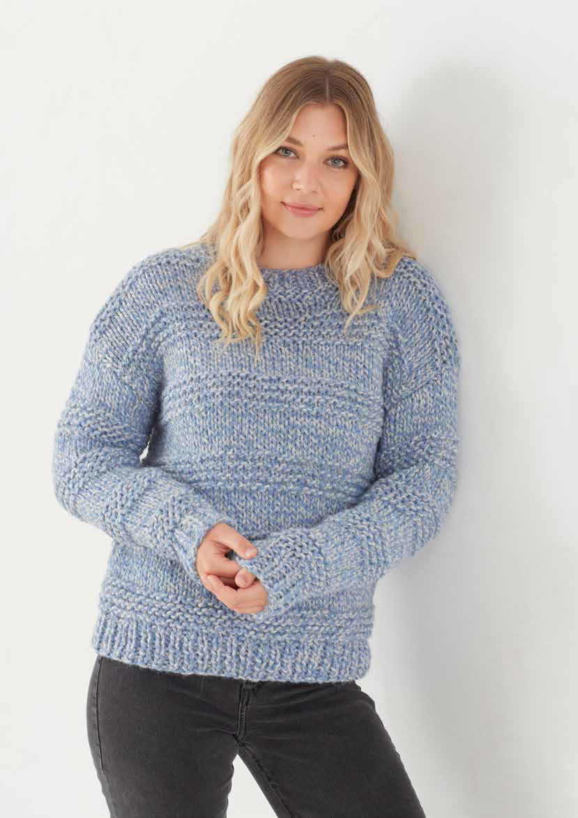 King Cole Timeless Classic Super Chunky Sweater, Hat & Cowl Pattern 5668