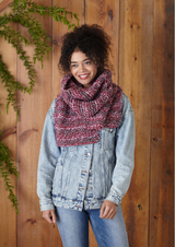 King Cole Christmas Super Chunky Throw, Scarf, Snood & Hat Pattern 5781