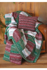 King Cole Christmas Super Chunky Blanket, Cushions and Bed Runner Pattern 5782