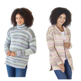 King Cole Drifter Chunky Cardigan & Sweater Pattern 5822