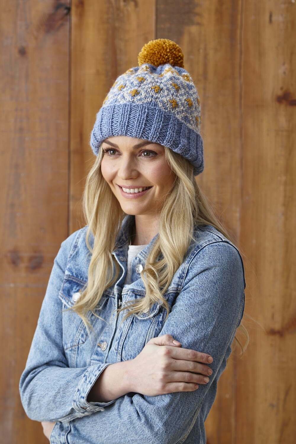 King Cole Fashion Aran Sweater & Hats Pattern 5868