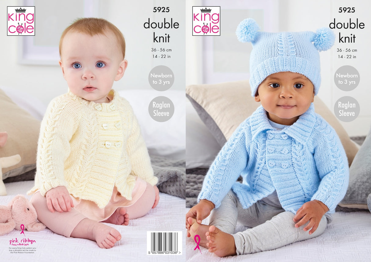 King Cole Comfort DK Baby Set Pattern 5925