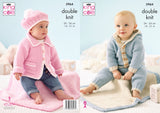 King Cole Cherished DK Jacket, Hat, Leggings & Blanket Pattern 5964