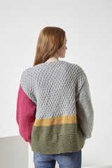 King Cole Celestial Super Chunky Cardigan and Sweater Pattern 6063*