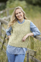 King Cole Homespun Prism DK Tank & Waistcoat Pattern 6100